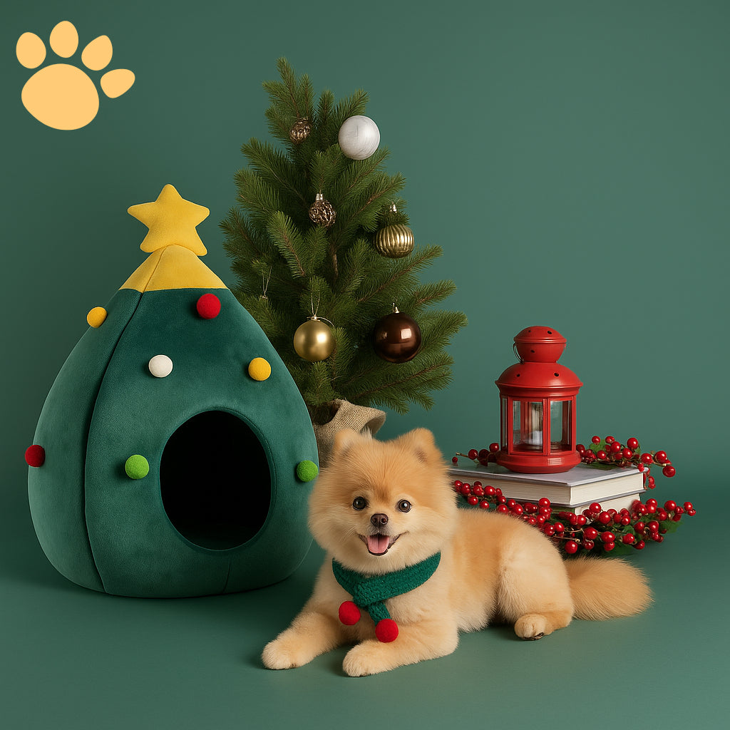 Cama Christmas Pawradise™ – Winter Tree