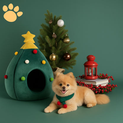 Cama Christmas Pawradise™ – Winter Tree