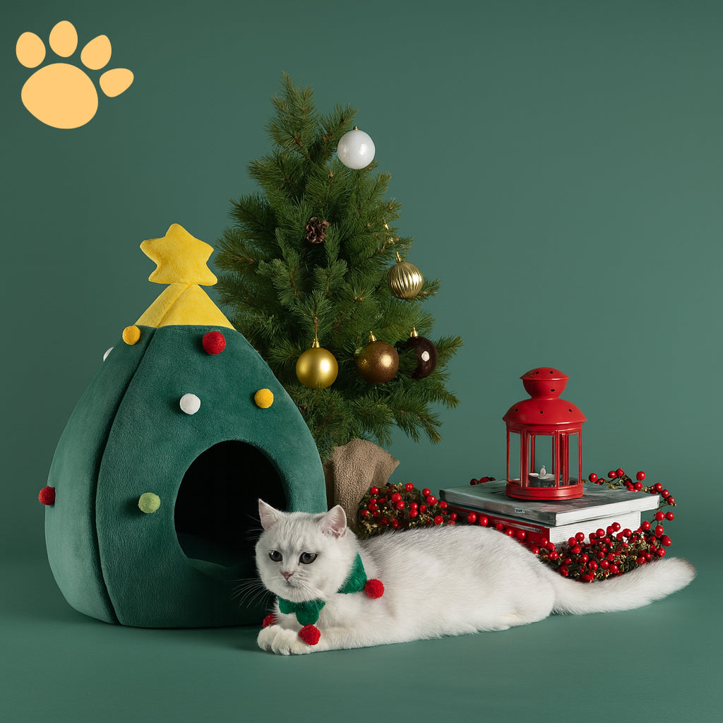 Cama Christmas Pawradise™ – Winter Tree